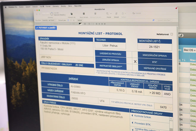 Nová aplikace Dartis ve firmě Dartin, FileMakers